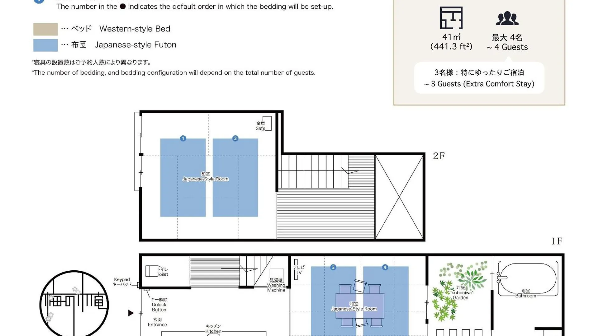 Villa Umenoki An Machiya House Kyōto 0*,  Giappone