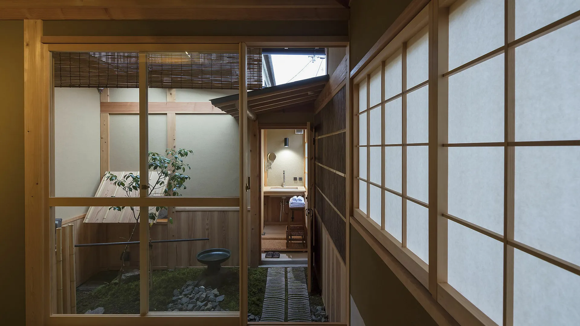 Nyaraló Umenoki An Machiya House Villa Kiotó