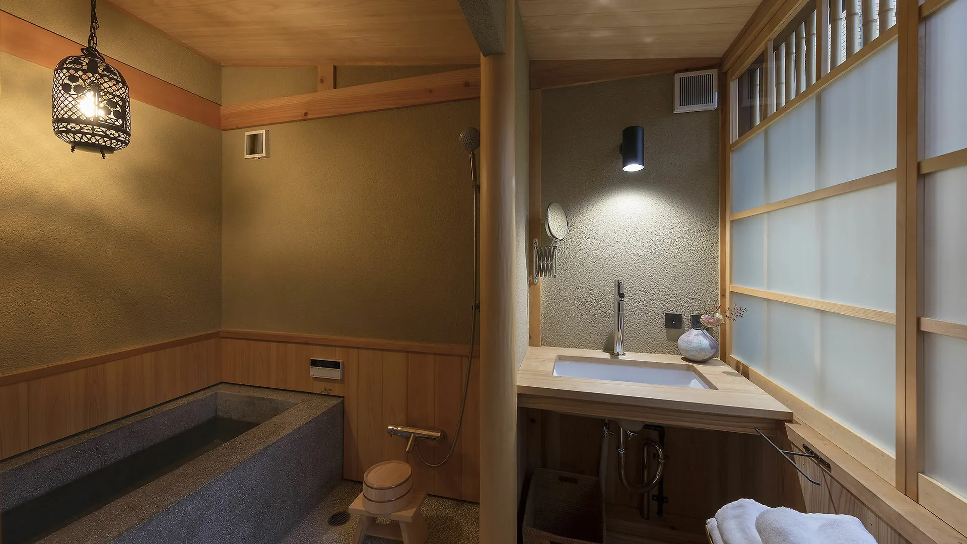 Nyaraló Umenoki An Machiya House Villa Kiotó Japán